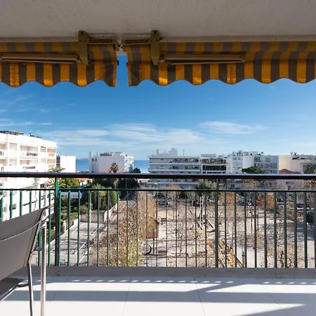 דירה Duplex With Rooftop And Sea View Palm קאן